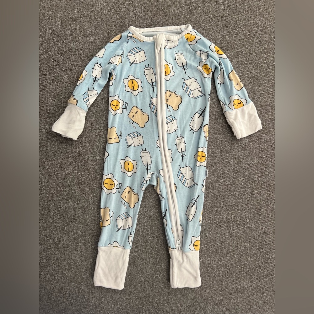 Little Sleepies breakfast buddy bamboo pajamas